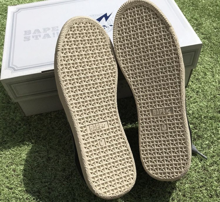 Bape Creapsta Suede Black