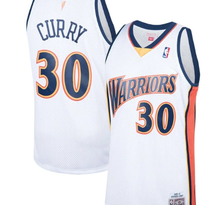 Stephen Curry Golden State Warriors Hardwood Classics Swingman Jersey -white