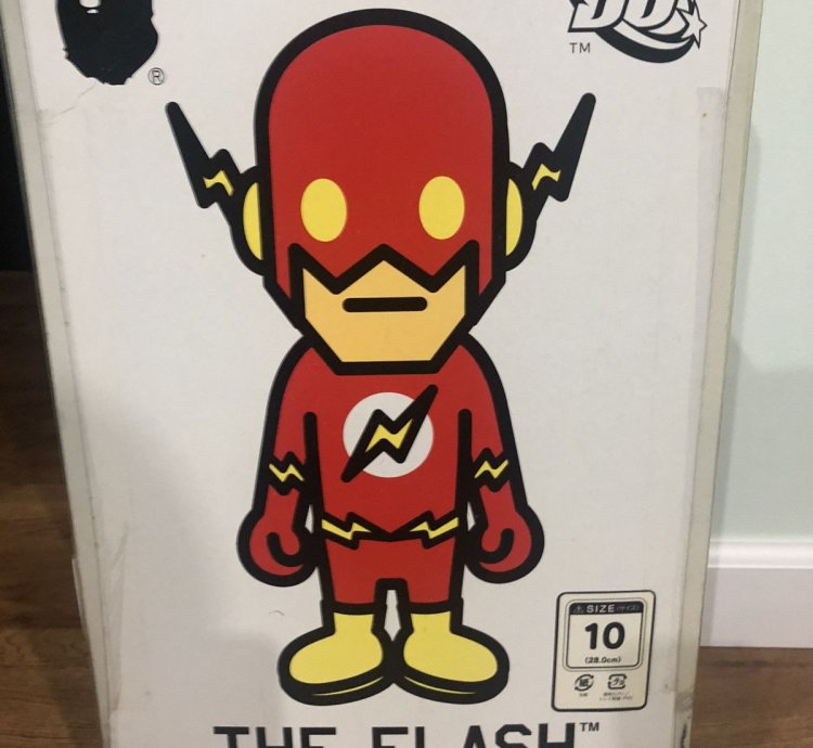 Bape Dc Comic Flash