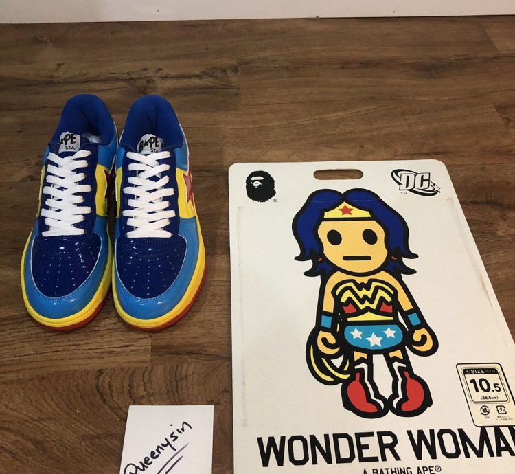 Bape Dc Comic Wonder Woman