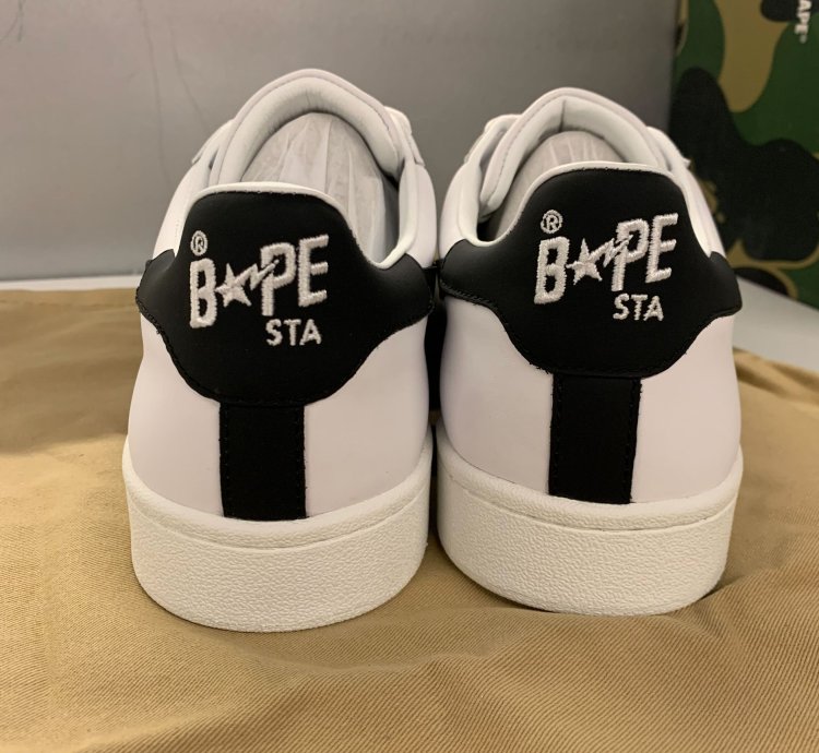 Bape Hallmark Skull Sta White