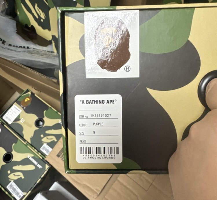 Bape Hong Kong 15th Anniversary Bapesta