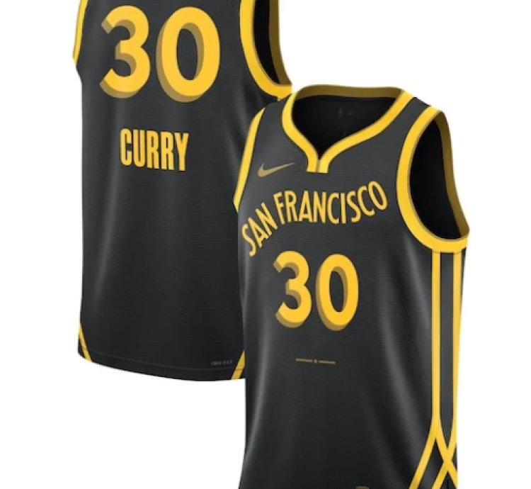 Stephen Curry Golden State Warriors Nike Unisex 202324 Swingman Jersey - Black - City Edition