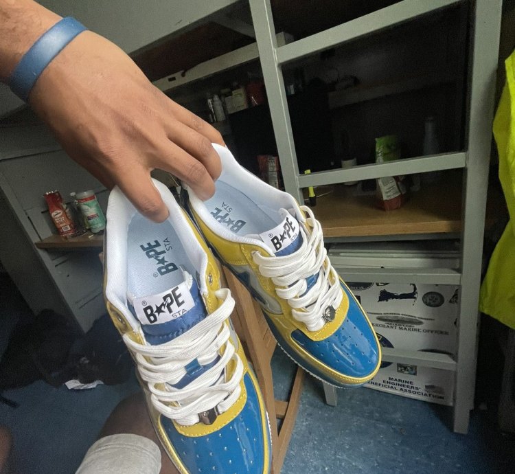 Bape Low Top Sneakers
