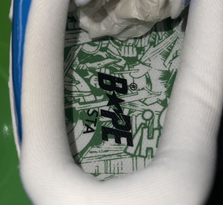 Bape Marvel Captain America Bapesta 2005