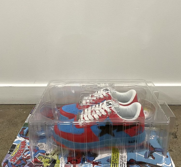Bape Marvel Comics Spider Man Bapesta