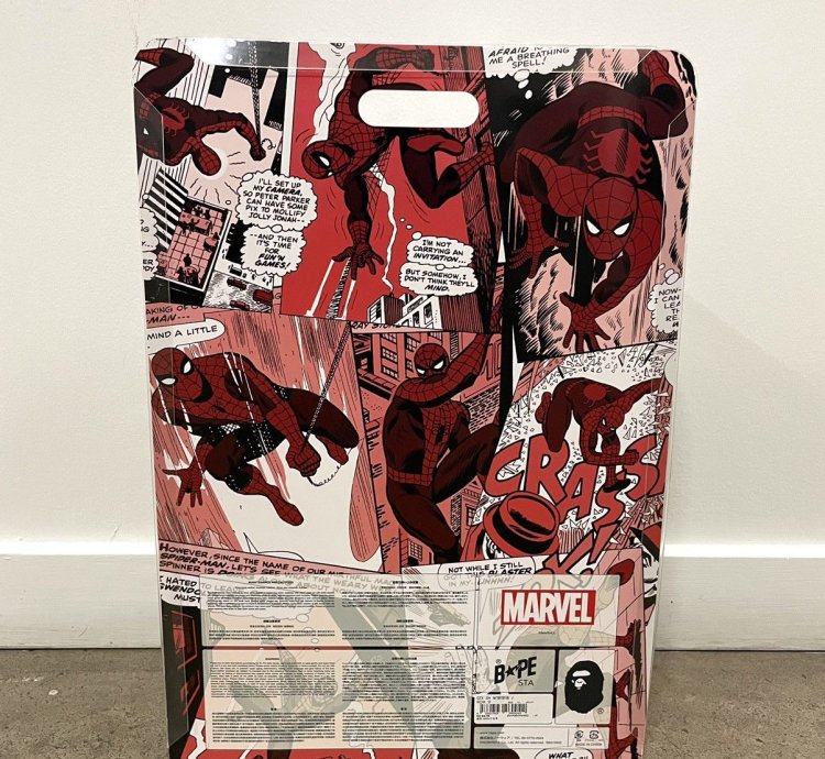 Bape Marvel Comics Spider Man Bapesta