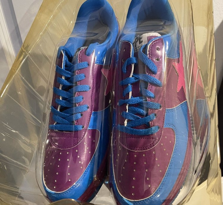Bape Marvel Silver Surfer Bapesta