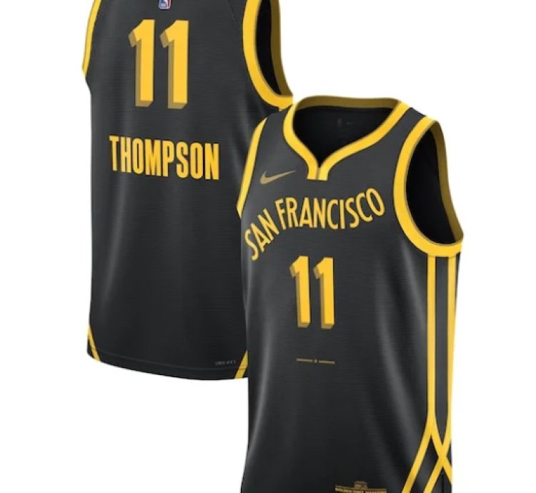 Klay Thompson Golden State Warriors Nike Unisex 202324 Swingman Jersey - Black - City Edition