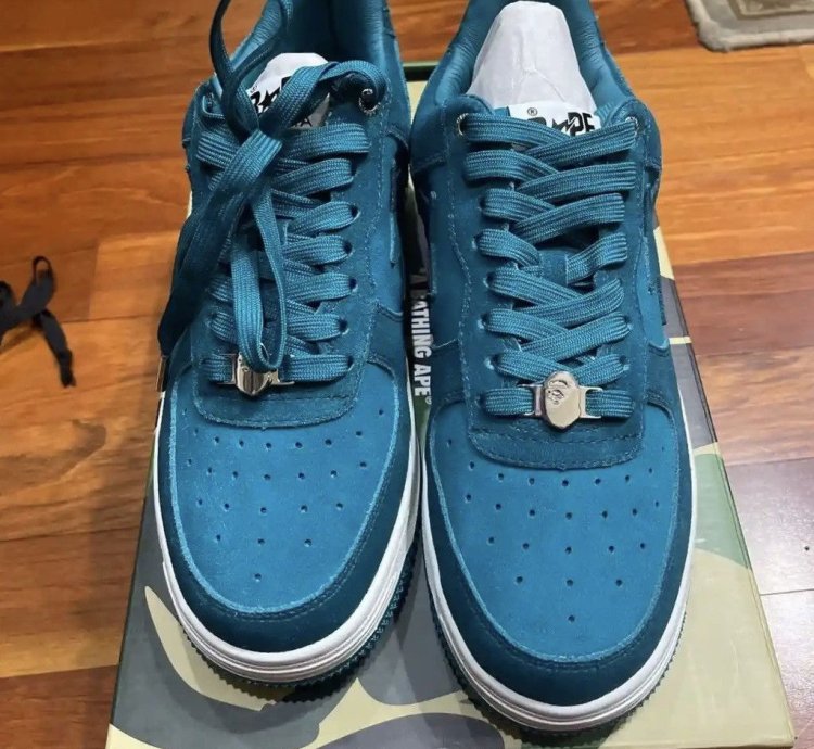 Bape Mint Green Sta 3 M1 Sneakers