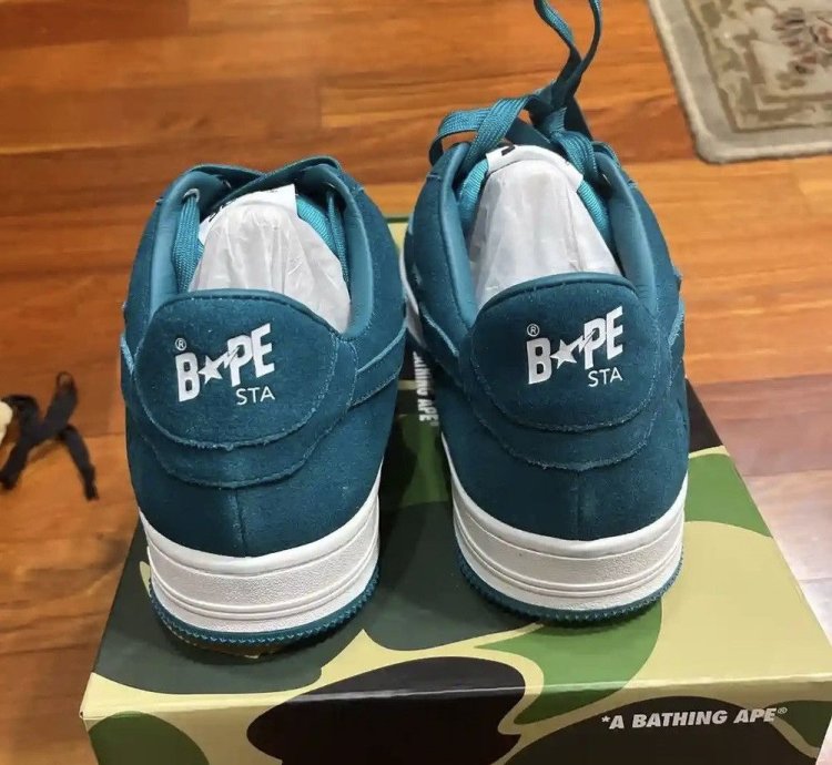 Bape Mint Green Sta 3 M1 Sneakers