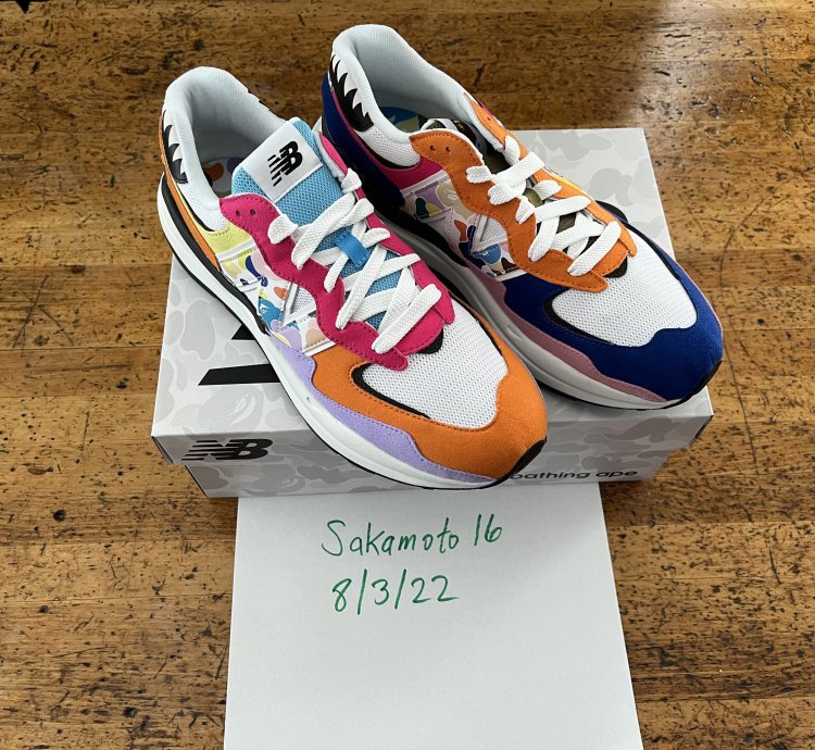 Bape New Balance 57 40 Sneakers Multi Size 11