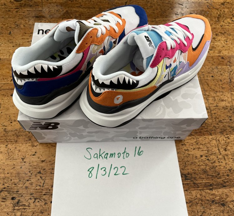 Bape New Balance 57 40 Sneakers Multi Size 11