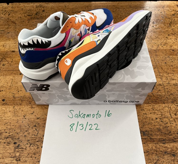 Bape New Balance 57 40 Sneakers Multi Size 11
