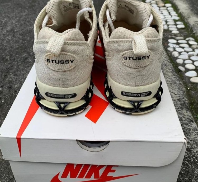 Nike X Stussy Air Zoom Spiridon Cage 2 Fossil