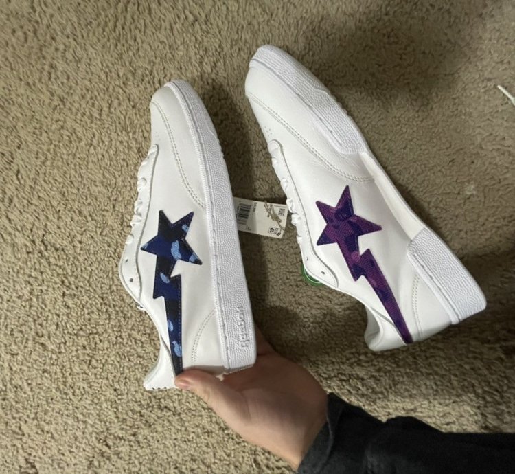 Bape Reebok Club 85