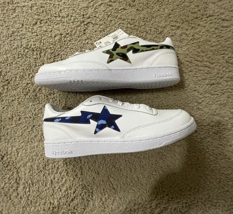 Bape Reebok Club 85