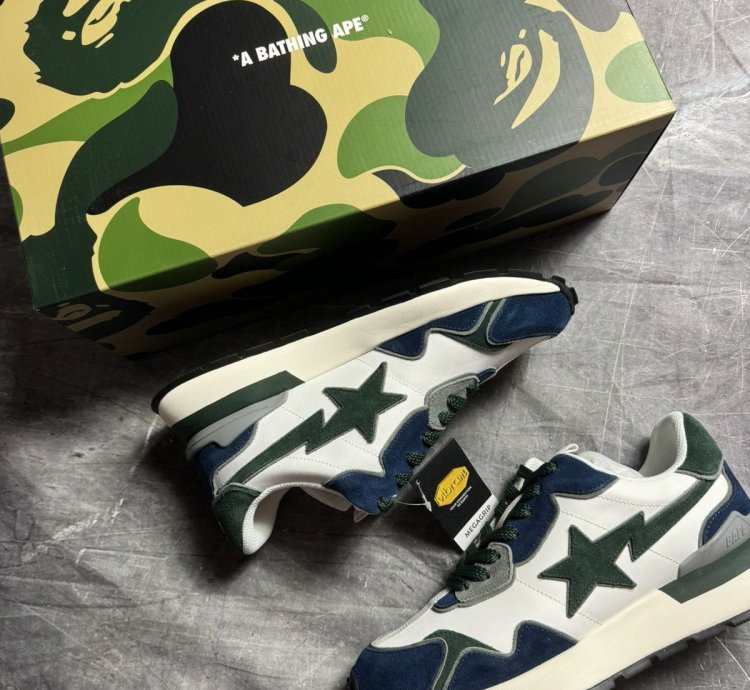 Bape Road Sta Express 2 White Navy