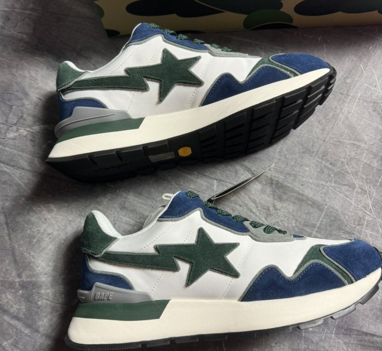 Bape Road Sta Express 2 White Navy