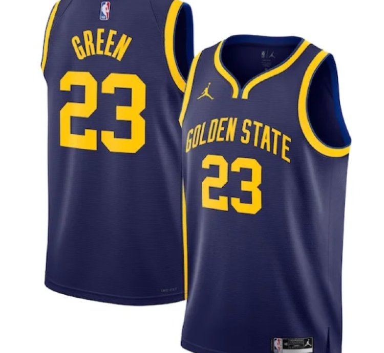 Draymond Green Golden State Warriors Jordan Brand Unisex Swingman Jersey - Statement Edition - Navy