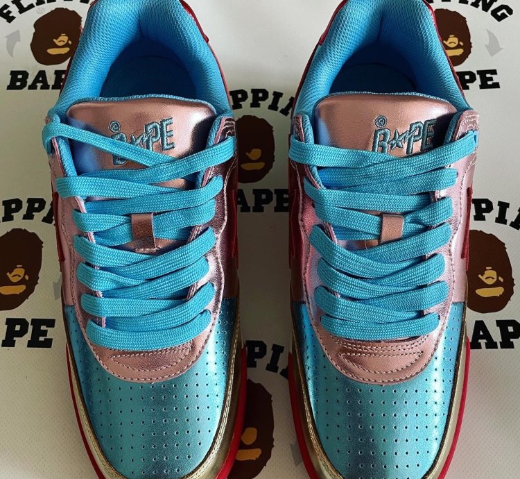 Bape Road Sta Pink