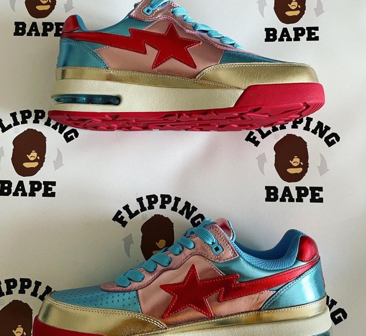 Bape Road Sta Pink
