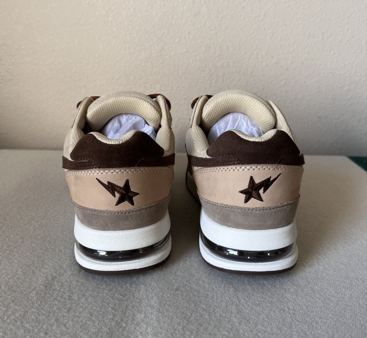 Bape Road Sta Sneakers 1 In Beige
