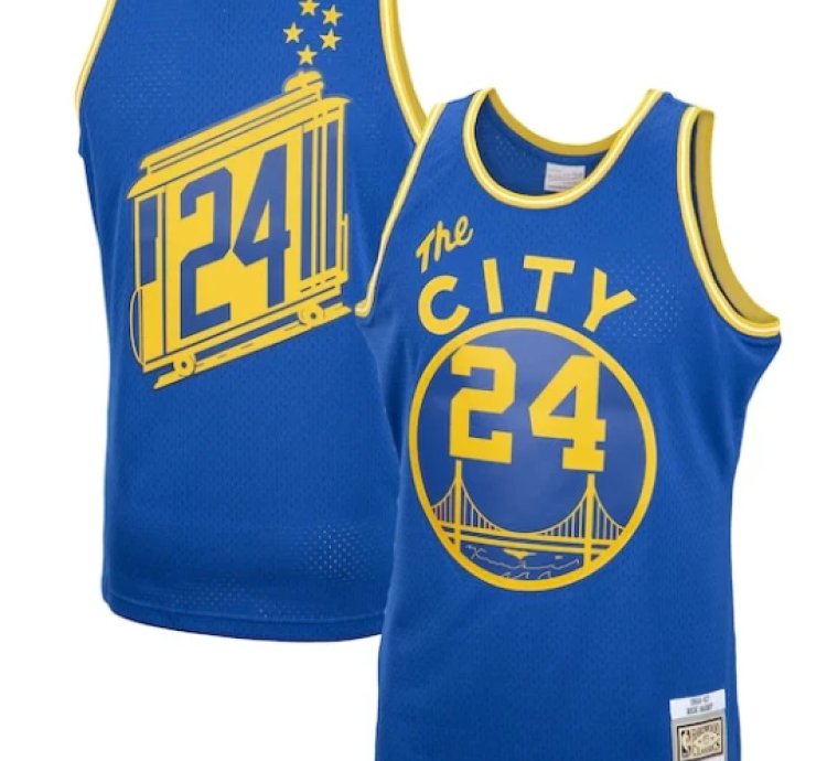 Rick Barry Golden State Warriors 200102 Hardwood Classics Swingman Jersey - Royal
