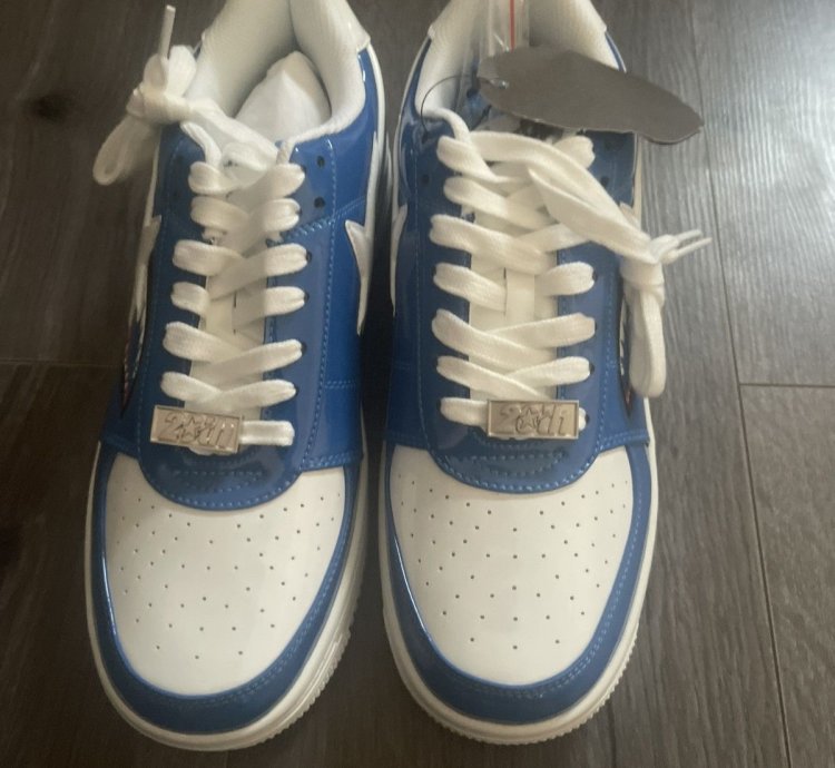 Bape Shark Bapestas Blue Ds