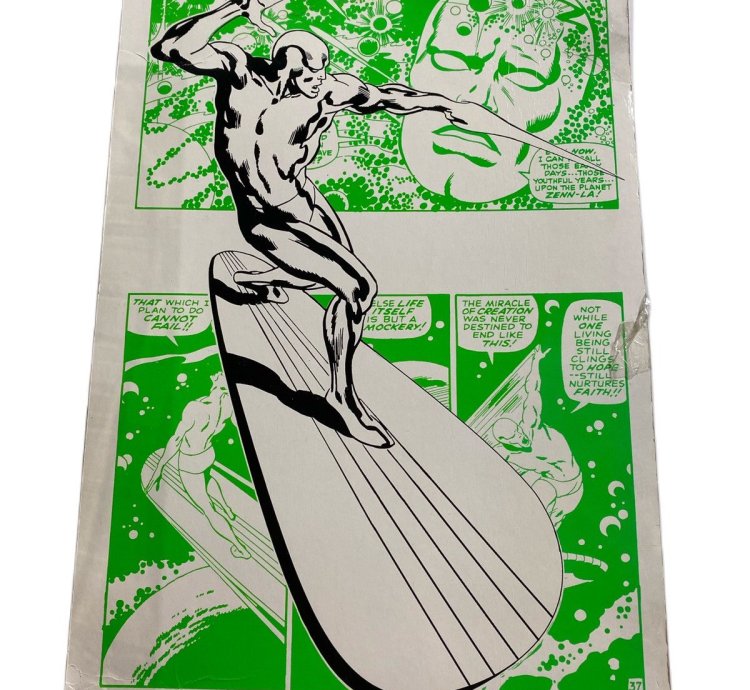 Bape Silver Surfer Bapesta Fs-100 Grail Marvel Comics