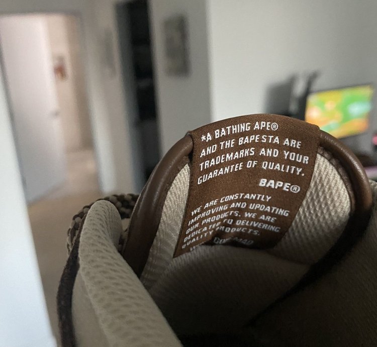 Bape Sk8 Sta - Brown Pink