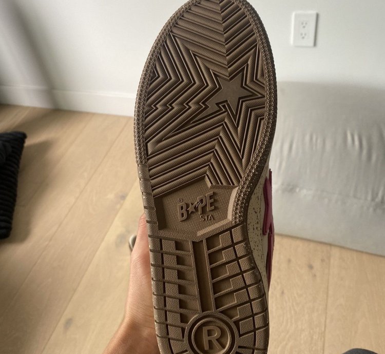 Bape Sk8 Sta - Brown Pink