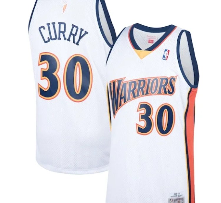 Stephen Curry Golden State Warriors Hardwood Classics Swingman Jersey - White