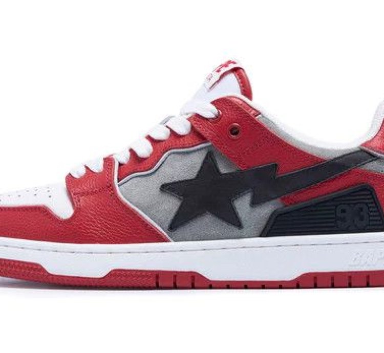 Bape Sk8 Sta 1 Red Size 10