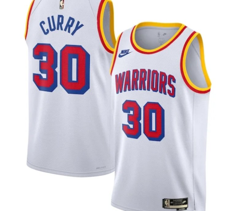 Stephen Curry Golden State Warriors Nike Unisex 202425 Swingman Jersey - White - Classic Edition