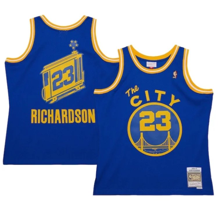 Jason Richardson Golden State Warriors 200405 Hardwood Classics Swingman Jersey - Royal