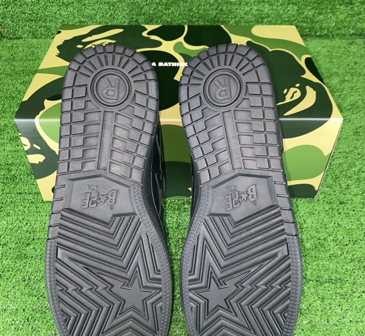 Bape Sk8 Sta 3 Black Size 9 5