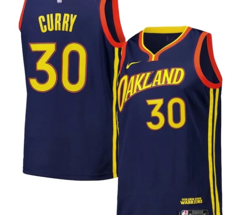 Stephen Curry Golden State Warriors Nike Swingman Player Jersey - City Edition - Royal