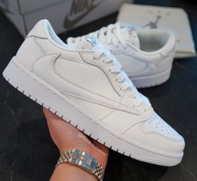 Jordan 1 Travis Scott White Party
