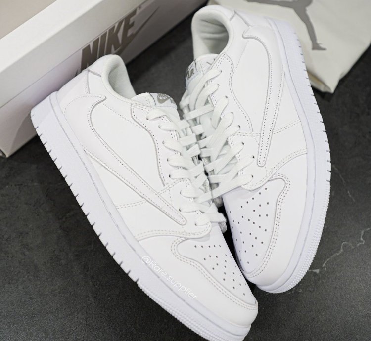 Jordan 1 Travis Scott White Party