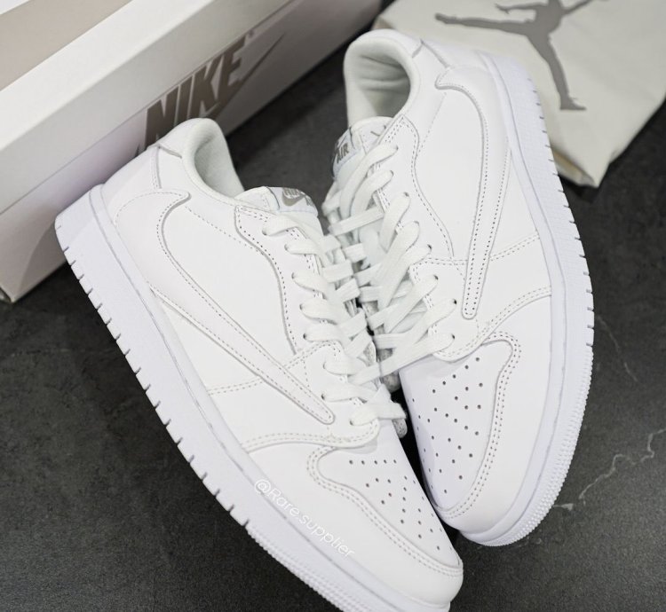Jordan 1 Travis Scott White Party