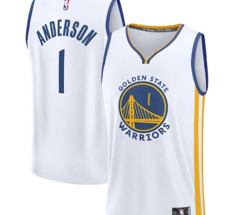 Kyle Anderson Golden State Warriors Fast Break Player Jersey - Association Edition - White