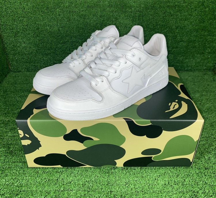 Bape Sk8 Sta 3 White Size 9 5