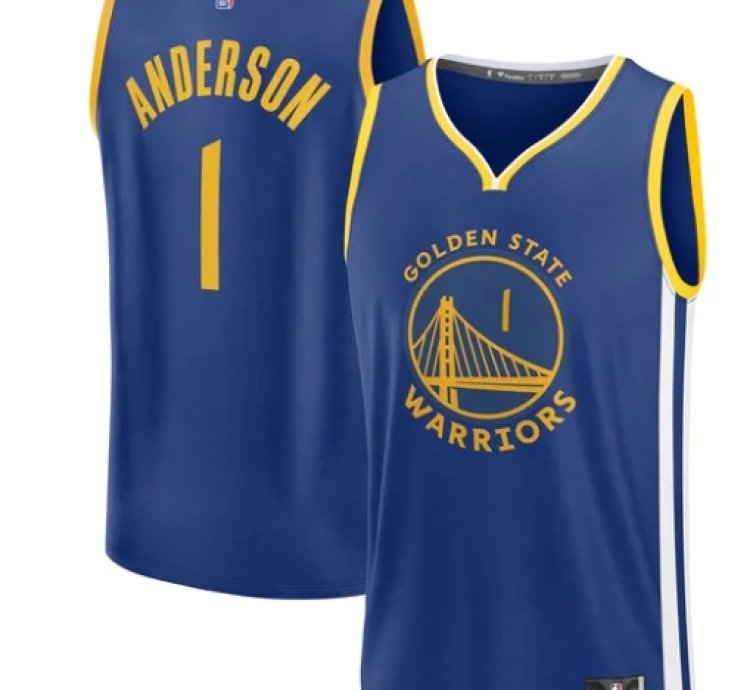 Kyle Anderson Golden State Warriors Fast Break Player Jersey - Icon Edition - Royal