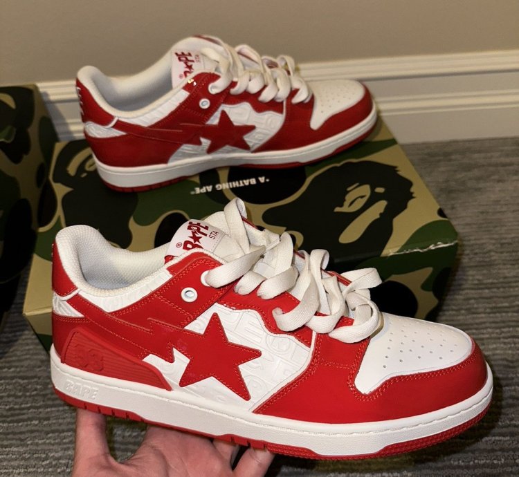 Bape Sk8 Sta 5 - Red