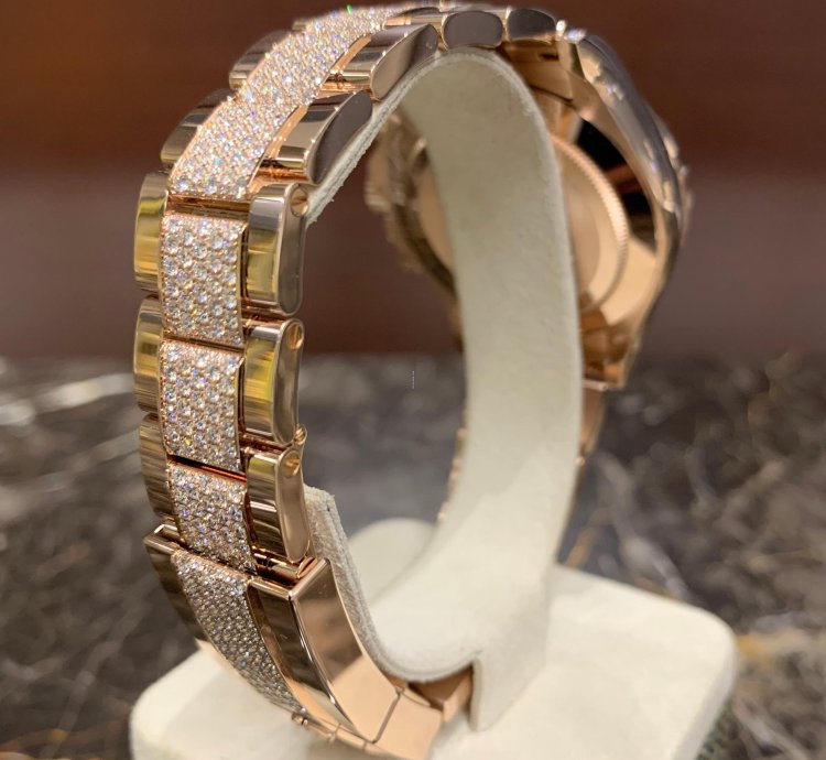 Rolex Daytona Rainbow Pave Factory New Lc Eu Ref 116595rbow