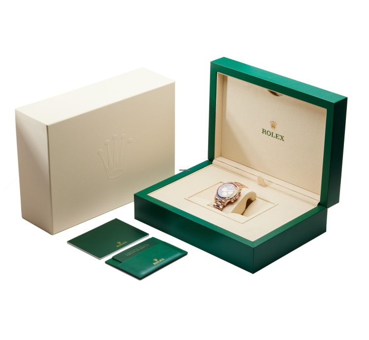 Rolex Daytona Rainbow Rare 18k Rose Gold 116595rbow - Ats-w007976