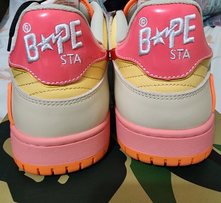 Bape Sk8 Sta M1 Orange