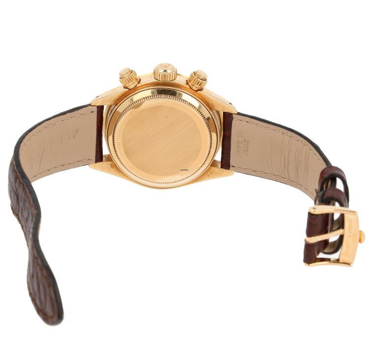 Rolex Daytona Ref 6265 In Yellow Gold Full-set
