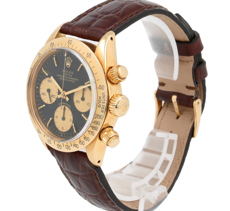 Rolex Daytona Ref 6265 In Yellow Gold Full-set
